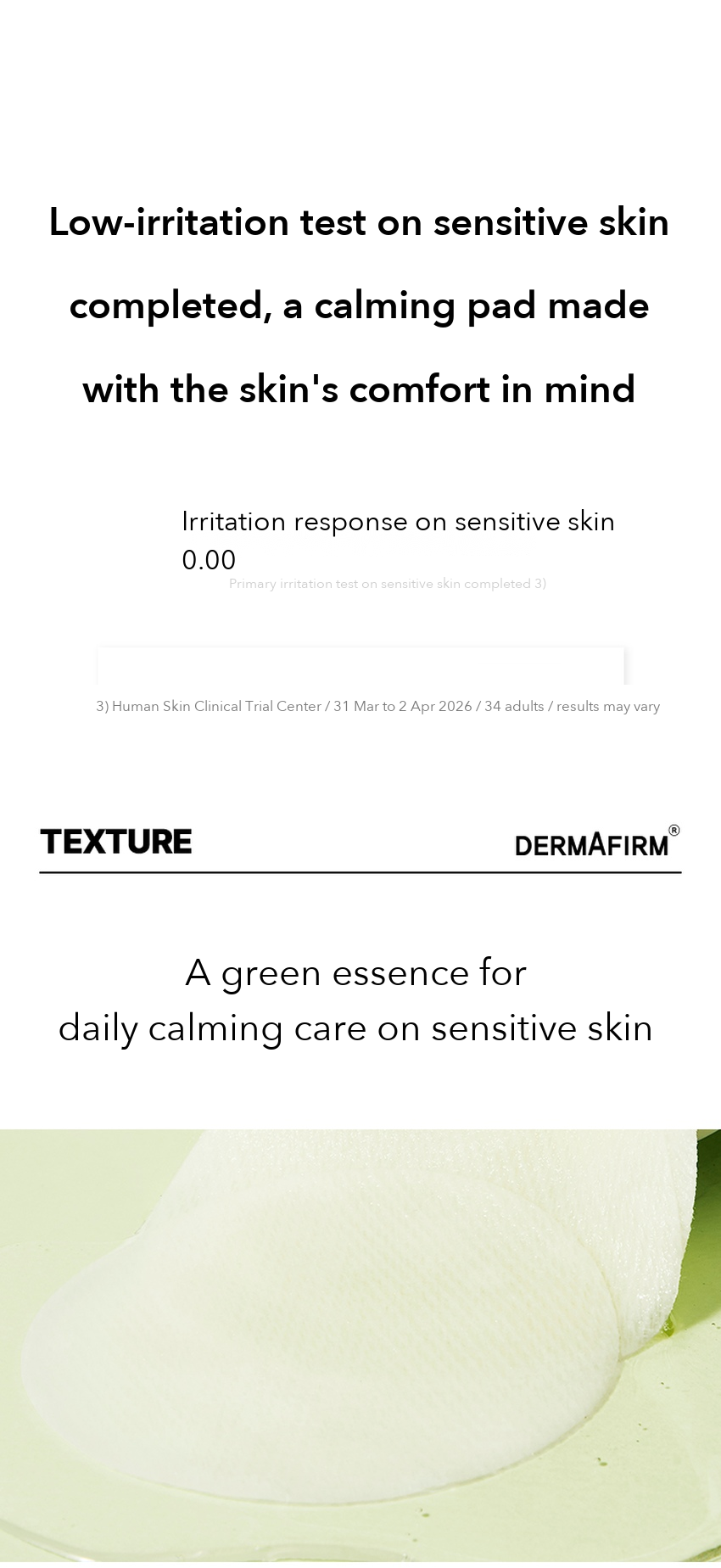 DERMAFIRM Cica Exosome Calming Repair Pad detail 08