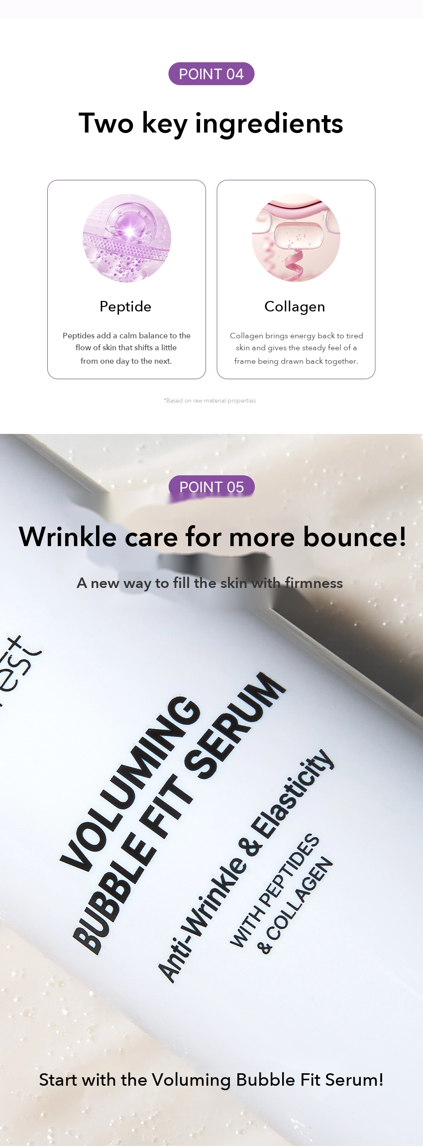 CUREST Voluming Bubble Fit Serum detail 7