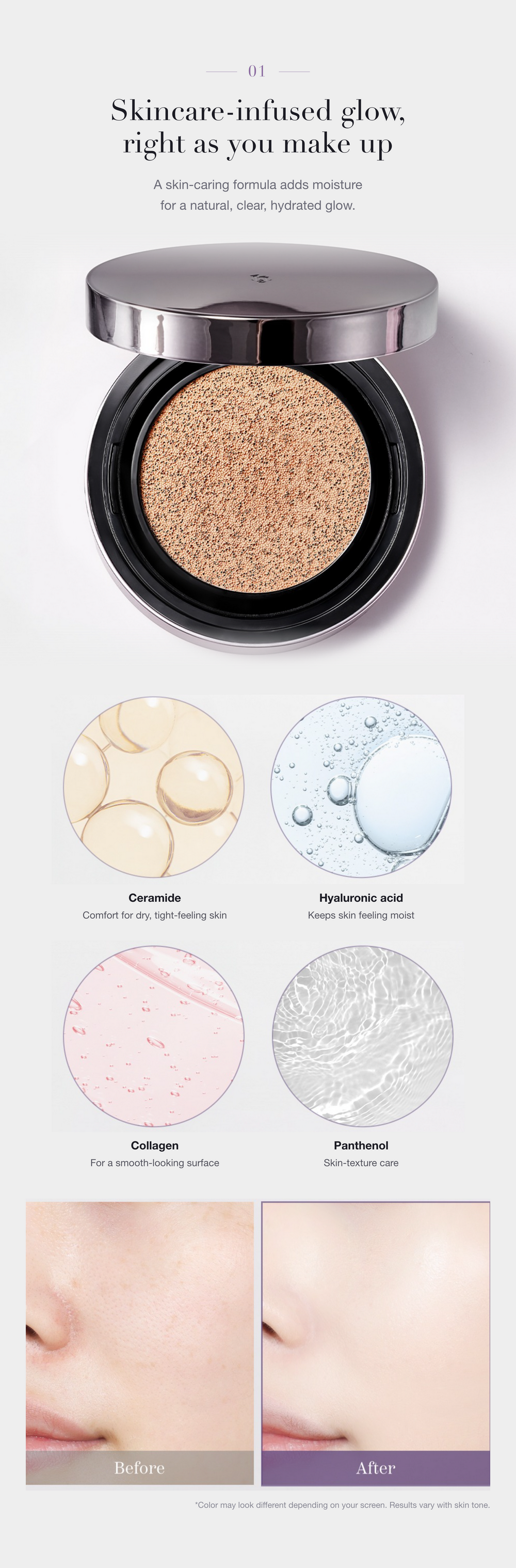 HEVVY MAKEUP Gleaming Skin Cushion V detail 04