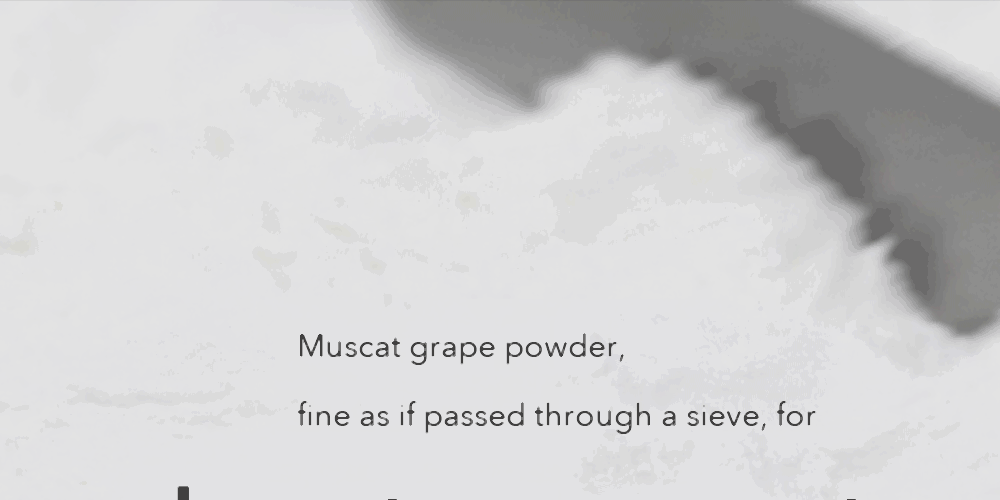INGREDIENT EDITOR Muscat Grape Vita C Brightening Powder detail 6