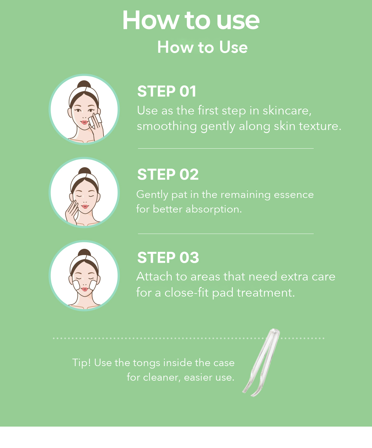 Somisome Tea Tree Clear Square Pad how to use
