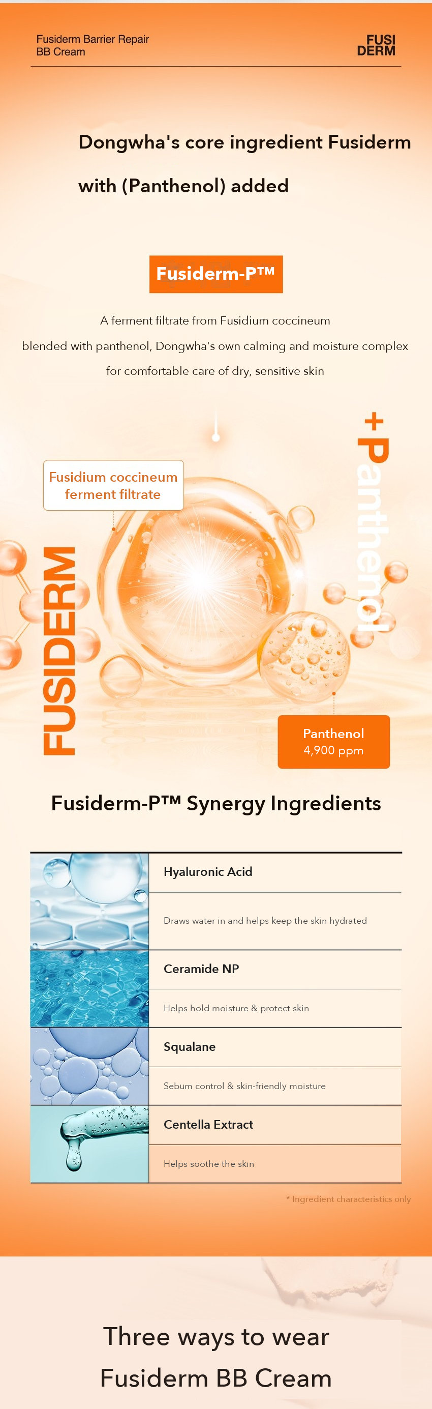 Fusiderm Barrier Repair BB Cream detail 5