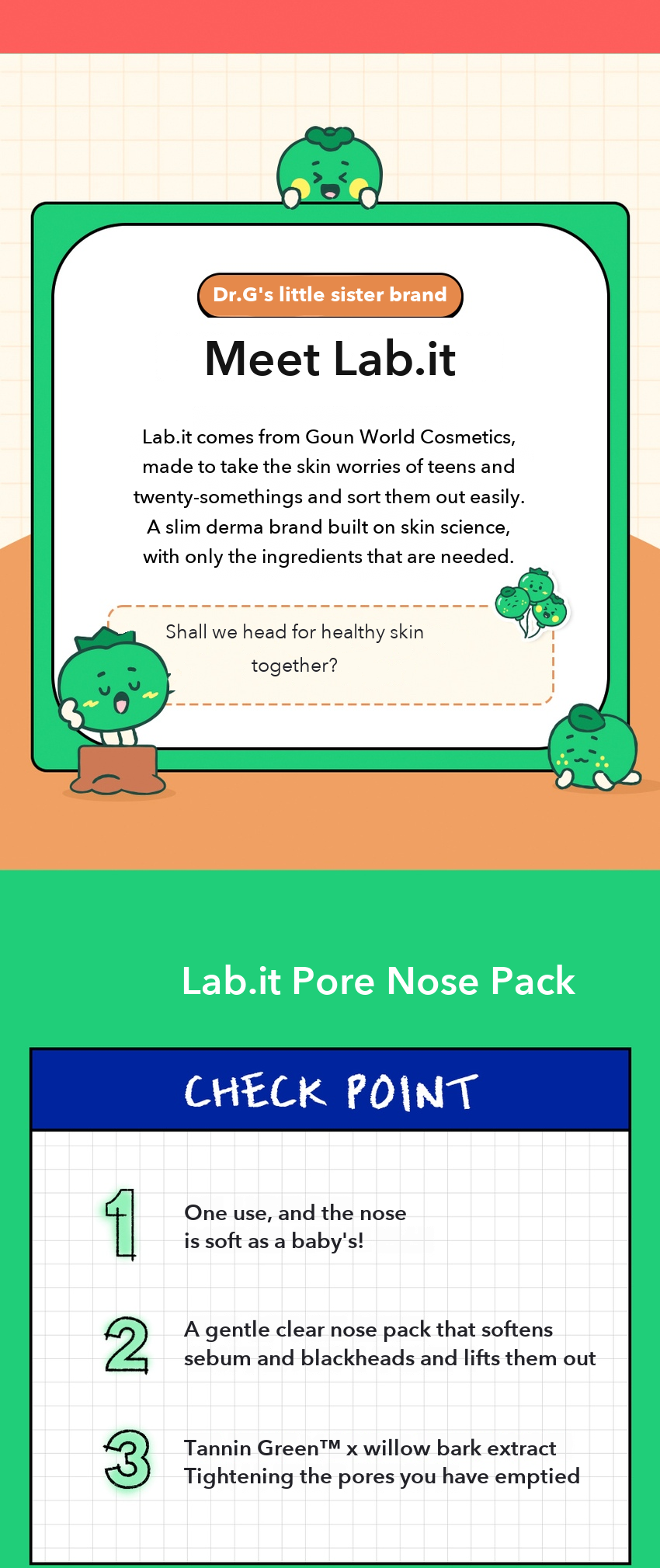 Lab.it Pore Nose Pack detail 2