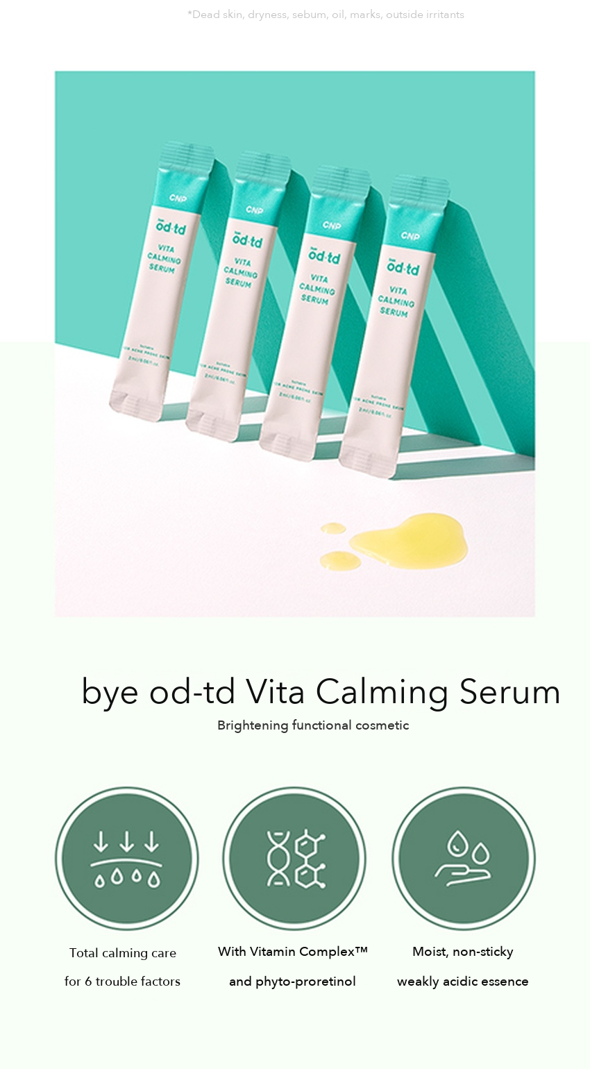 CNP bye od-td Vita Calming Serum detail 3