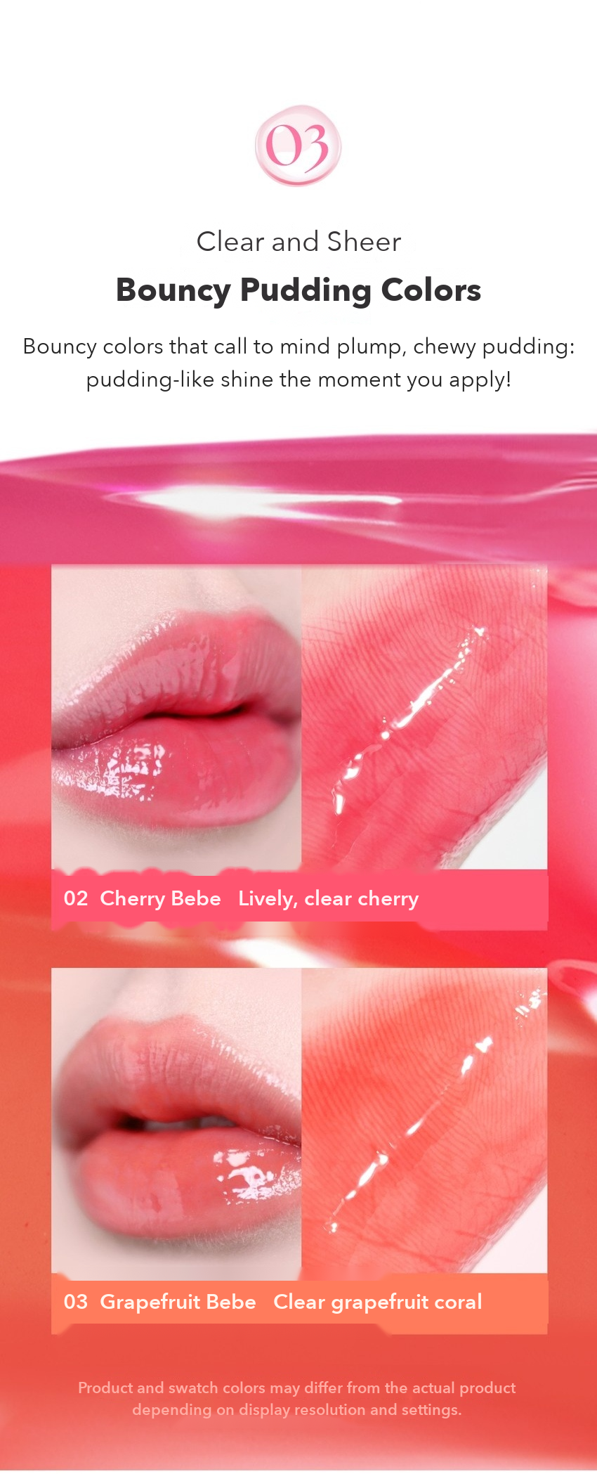 TWINKLE POP Tangle Color Gloss shades