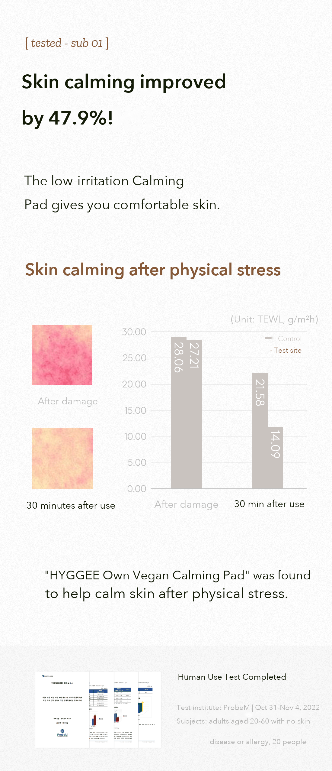 HYGGEE Own Vegan Calming Pad detail 7