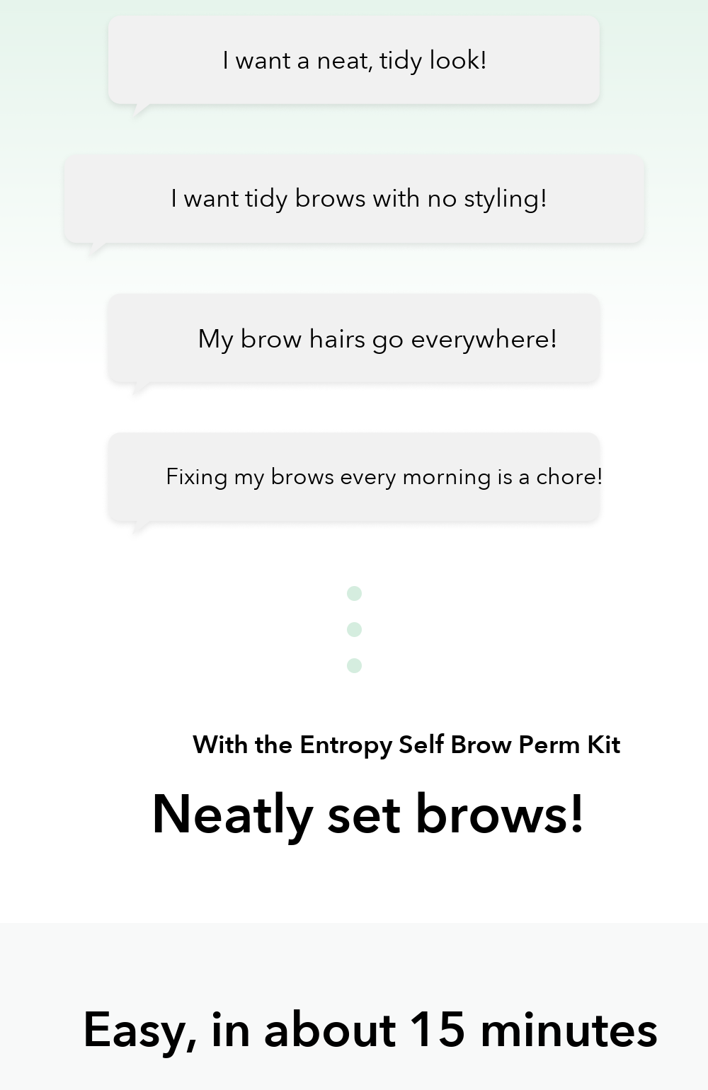 Entropy Self Eyebrow Perm Kit detail 7