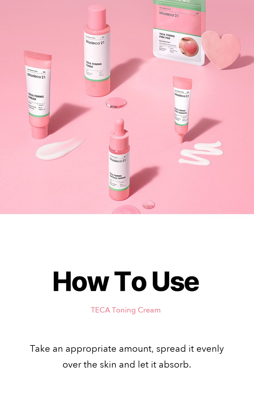 Madeca21 TECA Toning Cream 50ml detail 17