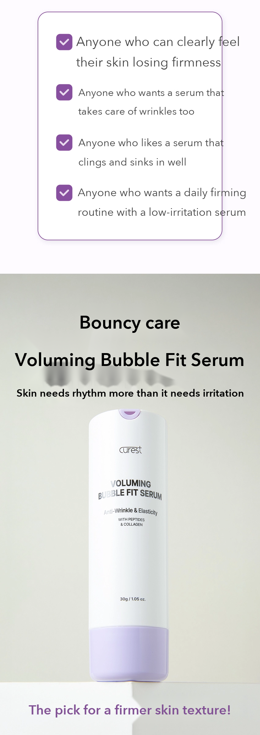 CUREST Voluming Bubble Fit Serum detail 9