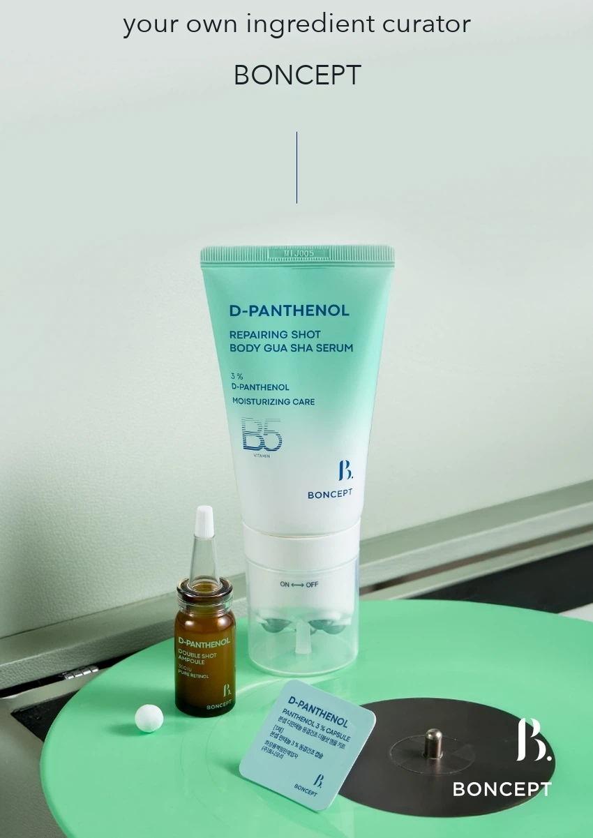 BONCEPT Dexpanthenol Freeze-Dried Double Shot Ampoule Kit detail 02