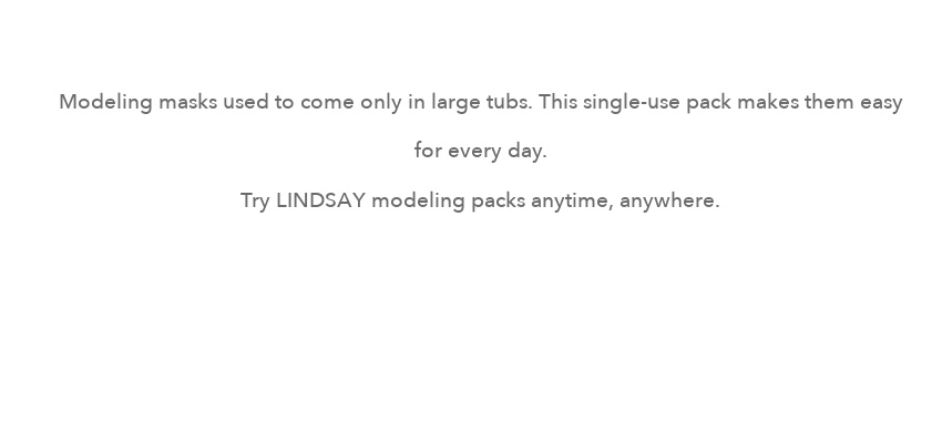Lindsay Modeling Mask Pack Vitamin 28g 3