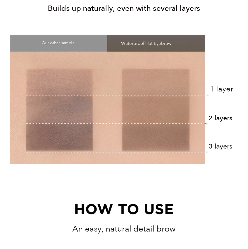 BONCEPT Waterproof Flat Eyebrow 0.15g detail 13