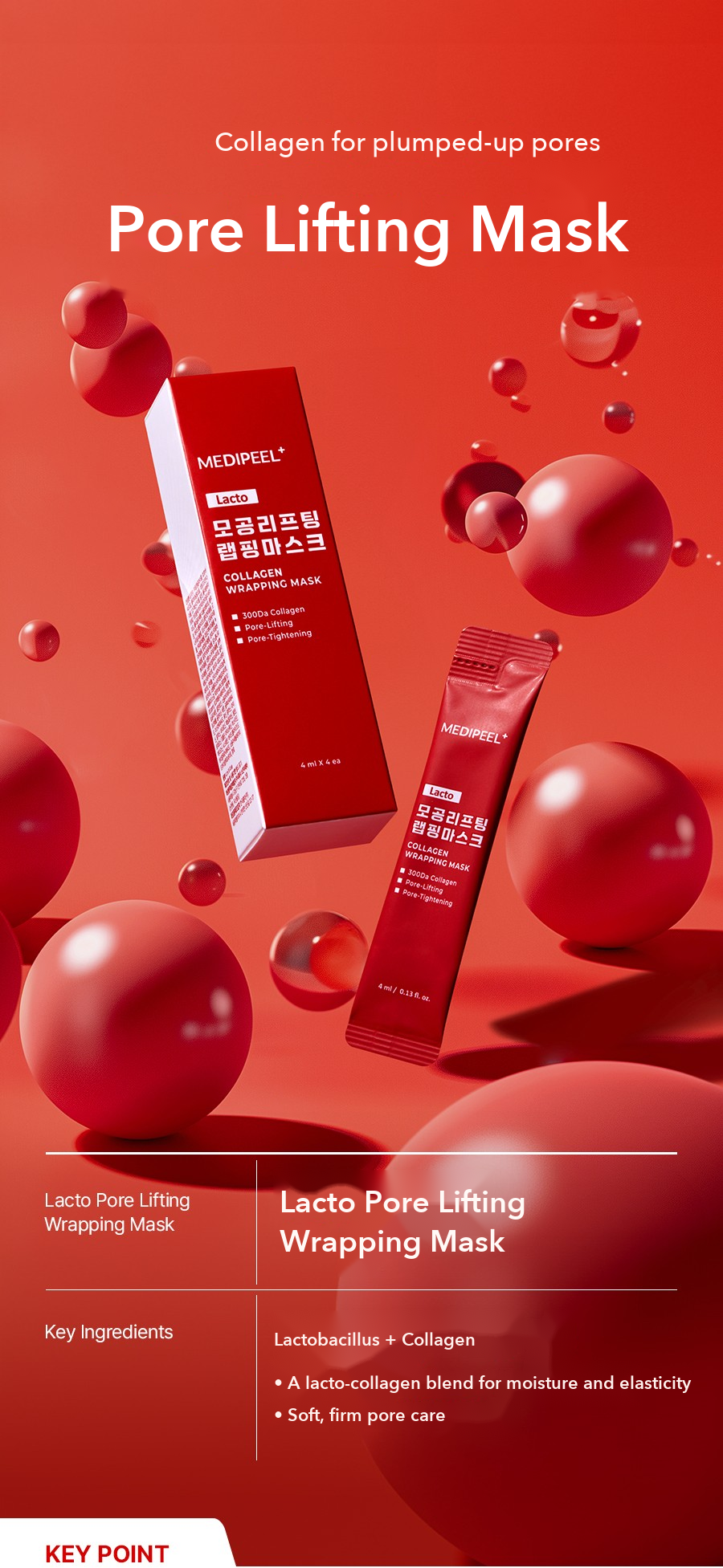 MEDIPEEL Lacto Pore Lifting Wrapping Mask detail 1