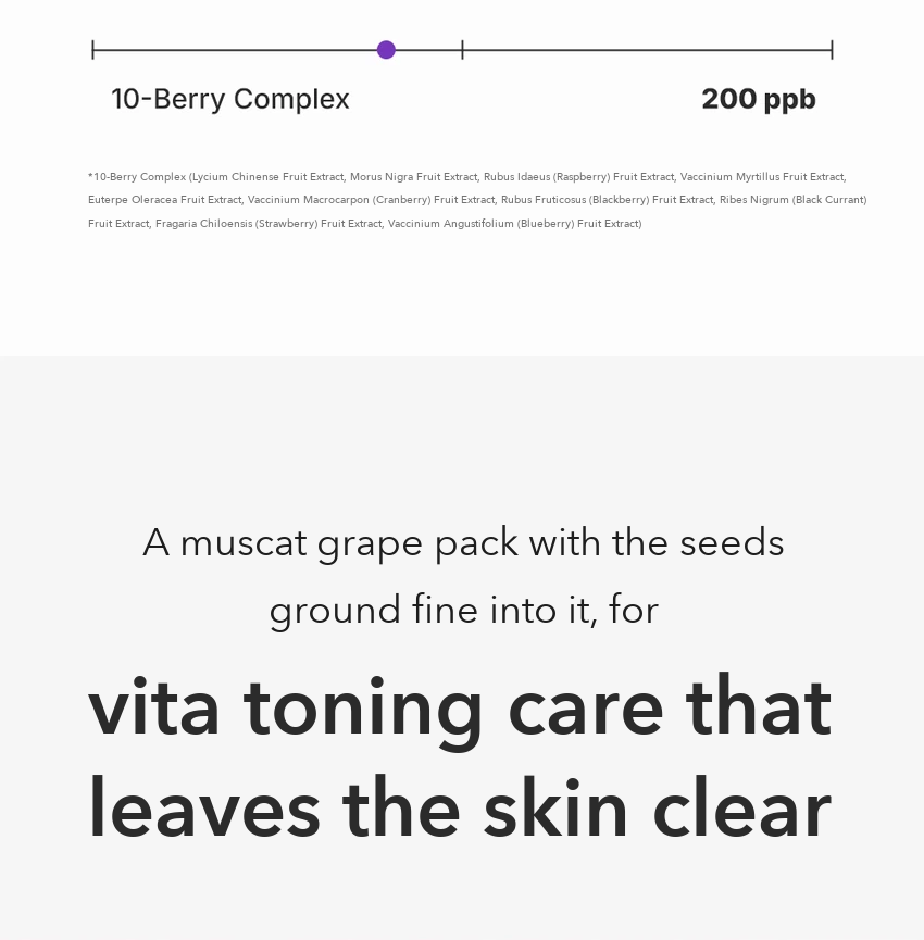 Ingredient Editor Muscat Grape Vita C Brightening Wash-off Mask detail 03