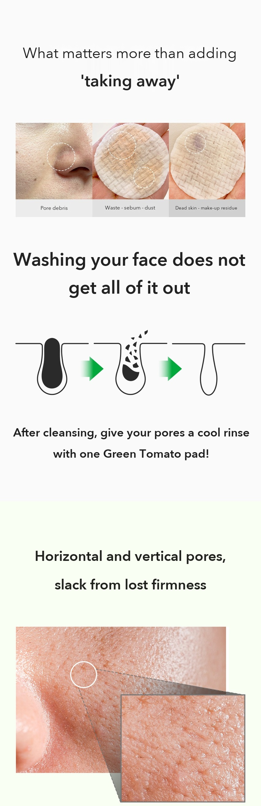 INGREDIENT EDITOR Green Tomato Pore Peeling Pad detail 4