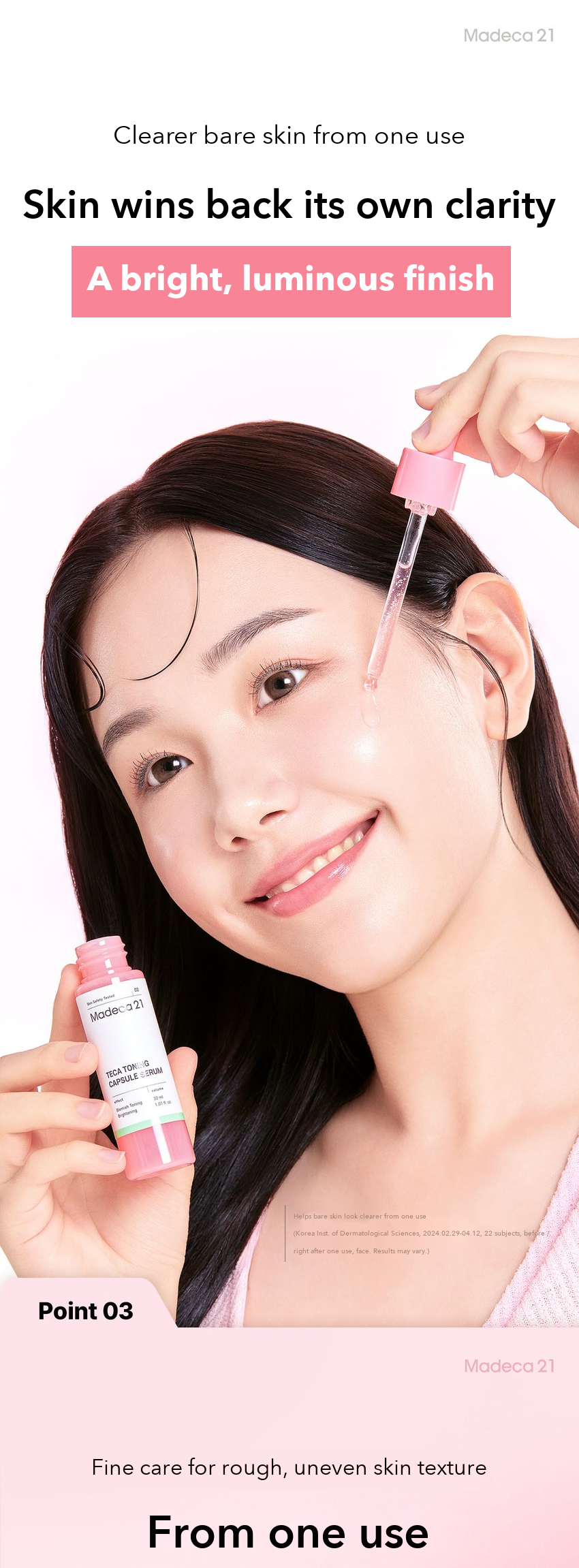 Madeca21 TECA Toning Capsule Serum 30ml detail 08