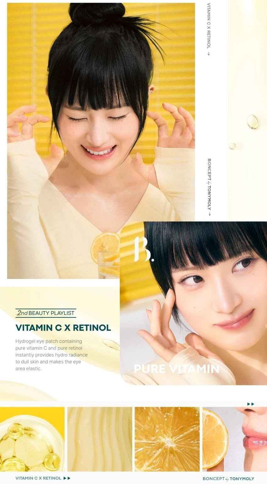 BONCEPT Vita C Ampoule Eye Gel Patch 12 Pieces detail 08