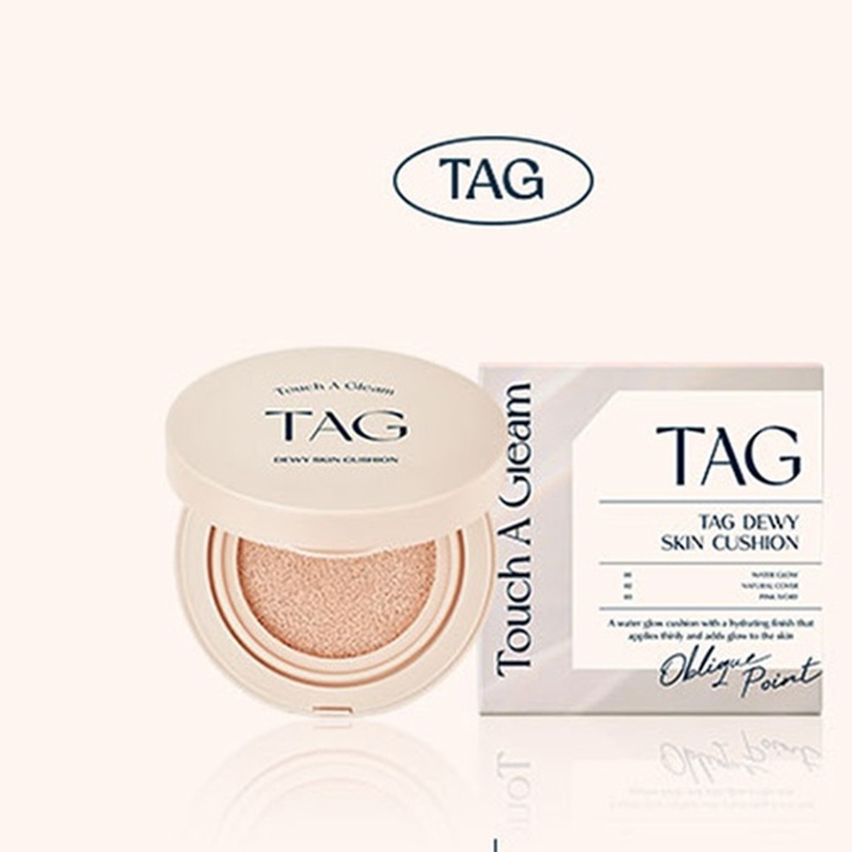TAG Dewy Skin Cushion No.1 Pale Light 15g
