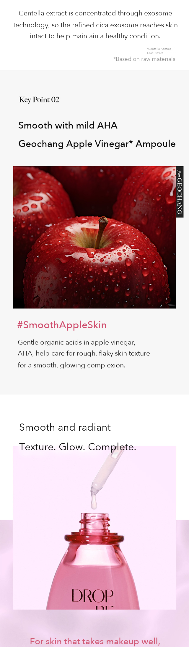 DROP BE Skin Smoothing Ampoule detail 3