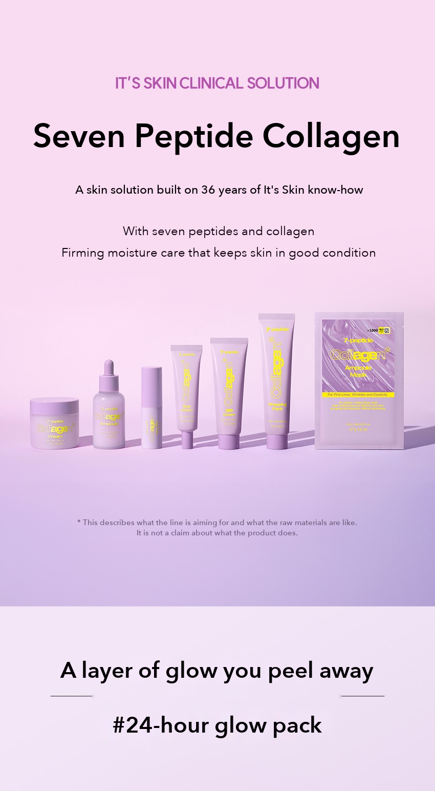 It's Skin Seven Peptide Collagen Wrapping Pack detail 01