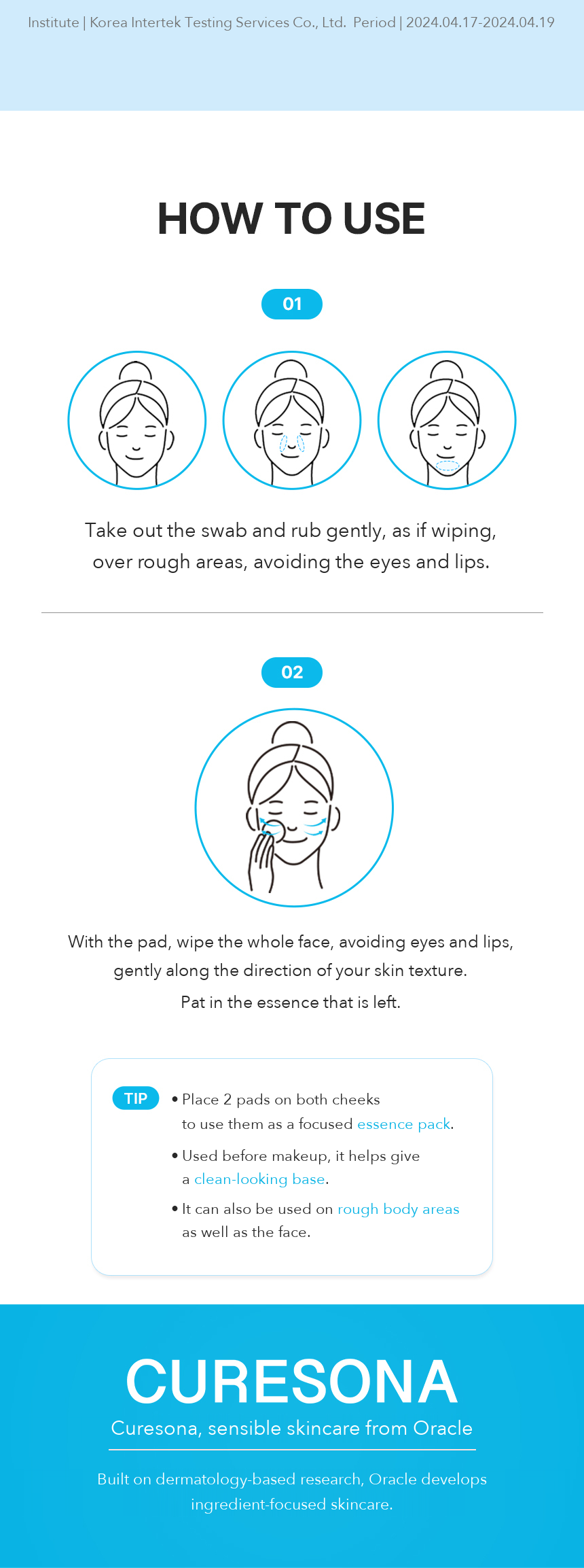 Dr.Oracle Curesona O2 Calming Care Kit detail 06