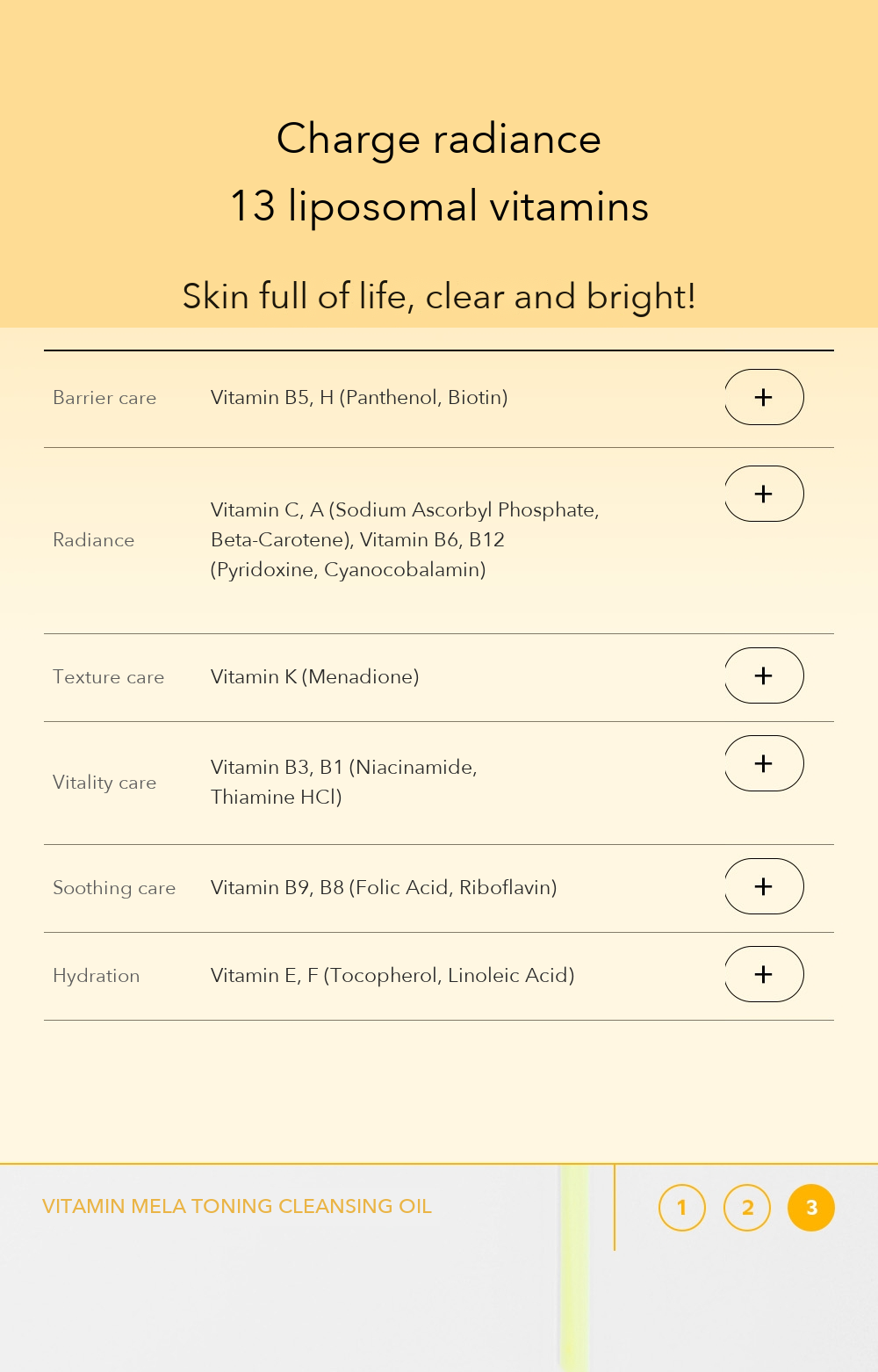 MEDIPEEL Vitamin Tone Care Cleansing Oil detail 04