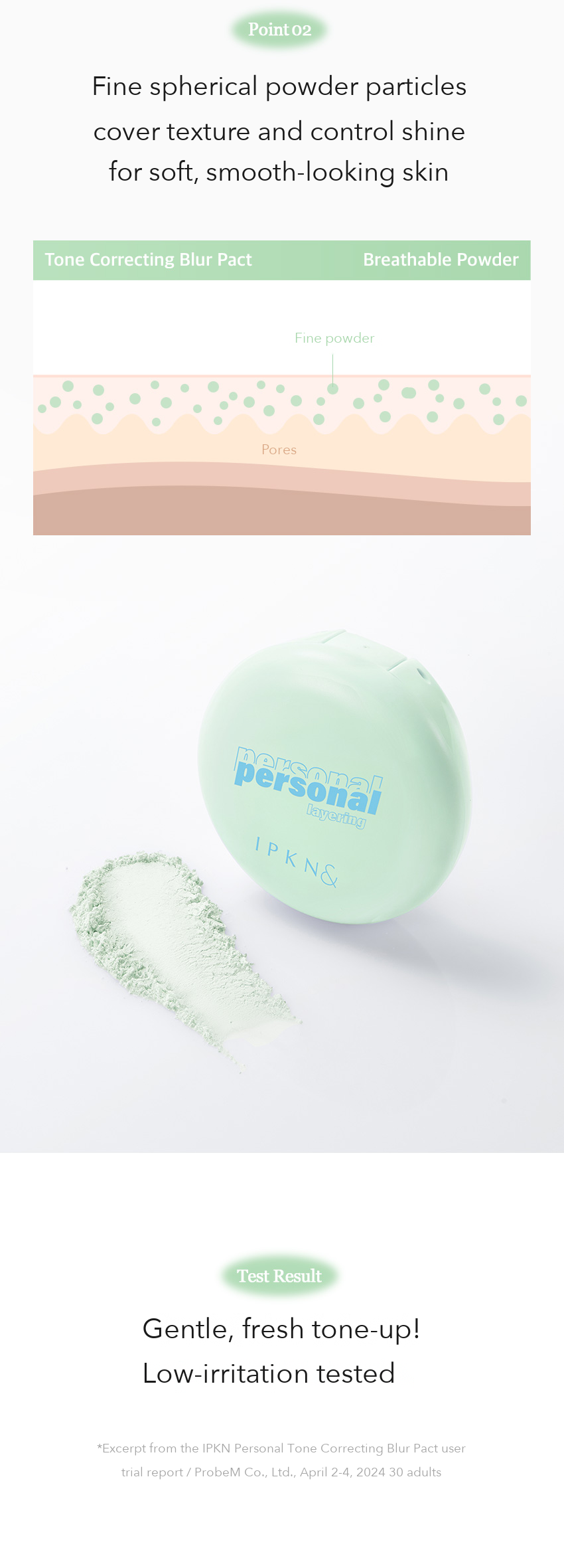 IPKN Personal Tone Correcting Blur Pact 5.5g detail 04