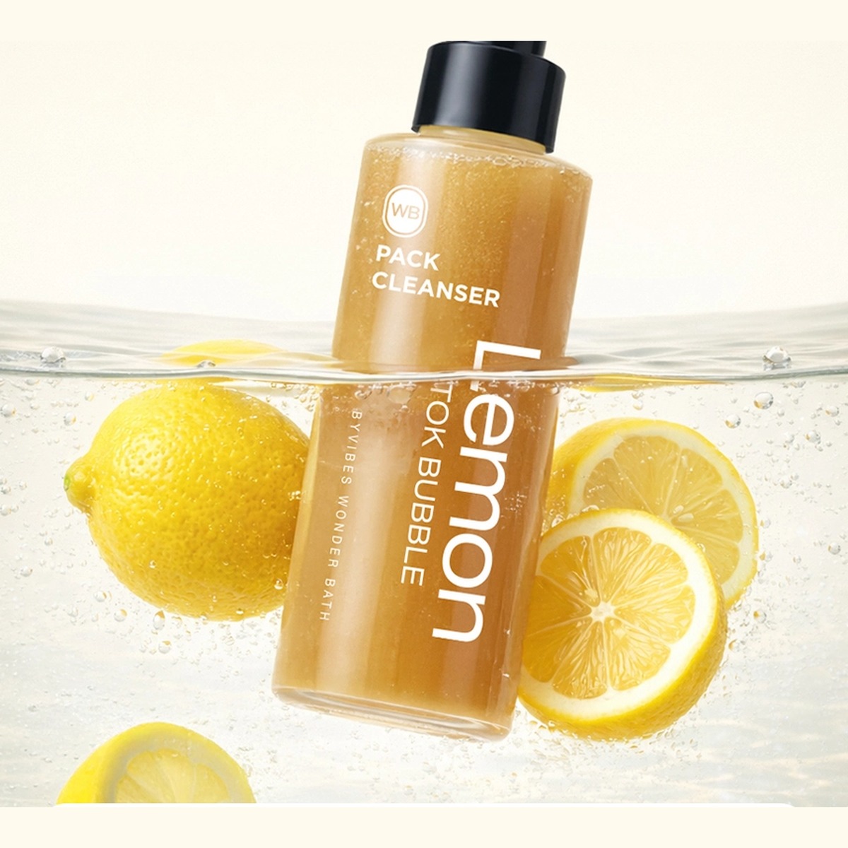Wonder Bath Lemon Tok Bubble Pack Cleanser 100ml