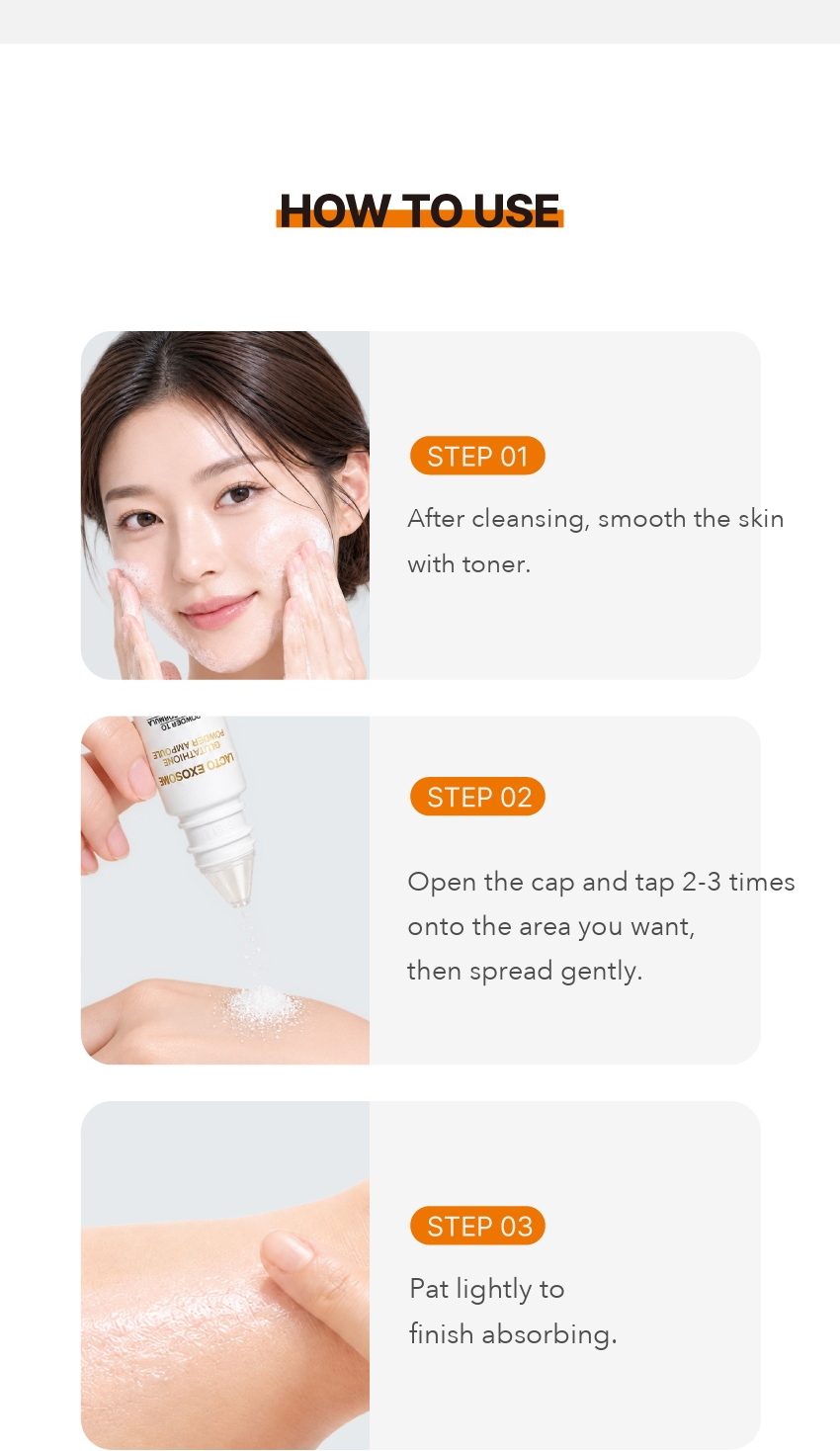 Dr.CPU+ Lacto Exosome Glutathione Powder Ampoule detail 07