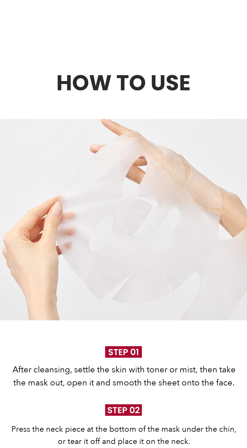 AHC Age Renew Dual Tension Mask detail 10