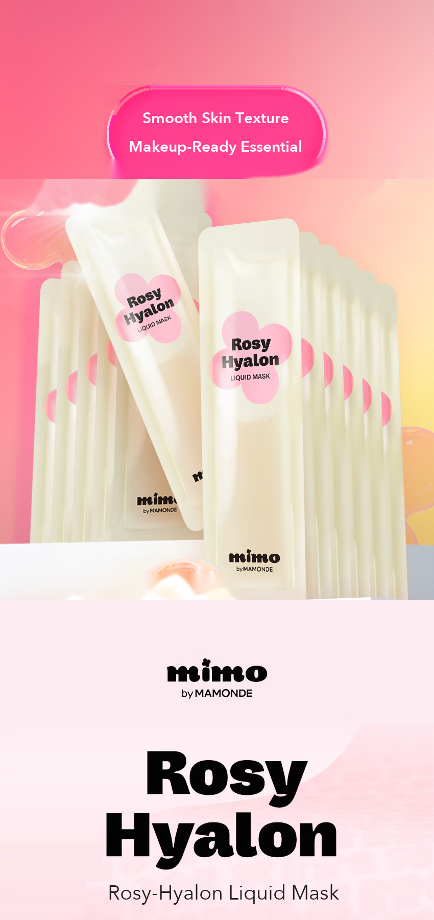 MIMO by MAMONDE Rosy-Hyalon Liquid Mask detail 01