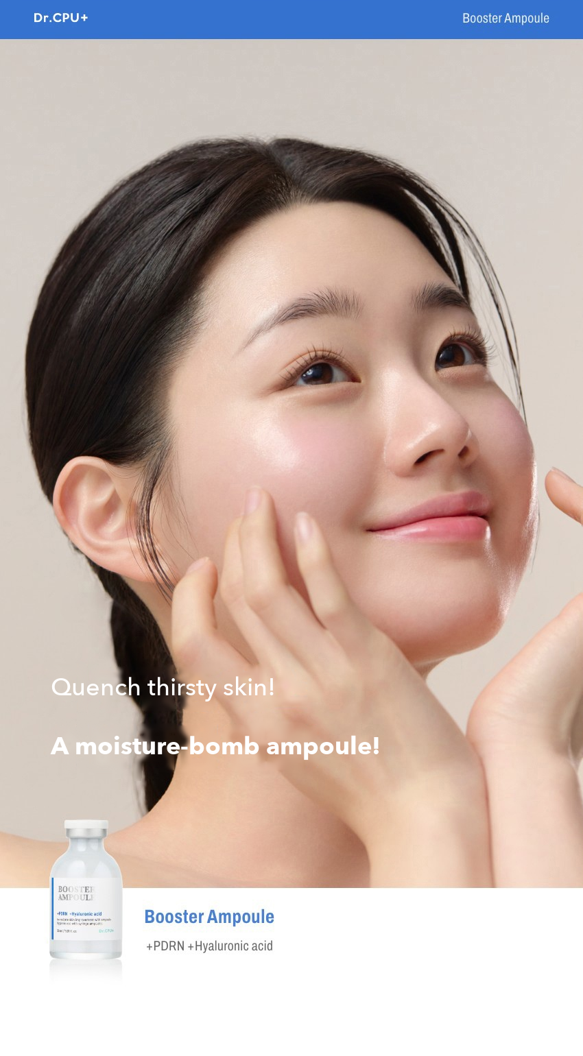 Dr.CPU+ Moisture Hydro Booster Ampoule detail 02