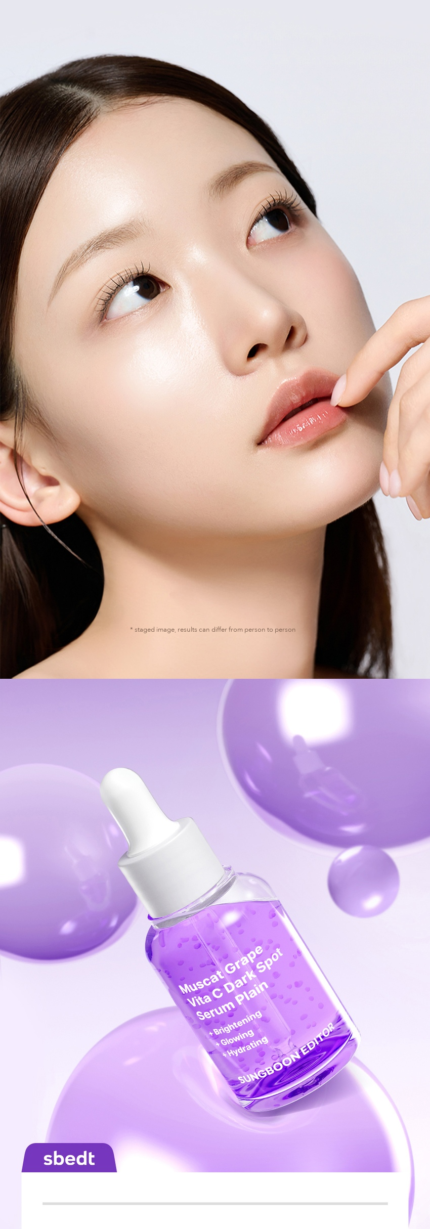 INGREDIENT EDITOR Muscat Grape Vita C Dark Spot Serum Plain detail 6