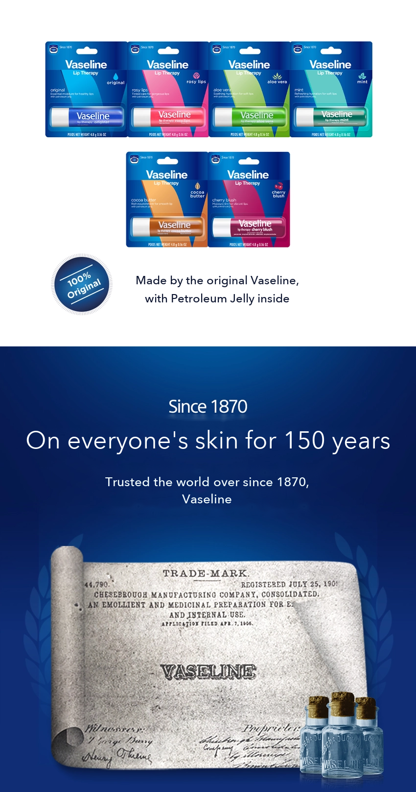 Vaseline Lip Care Stick Cherry detail 2