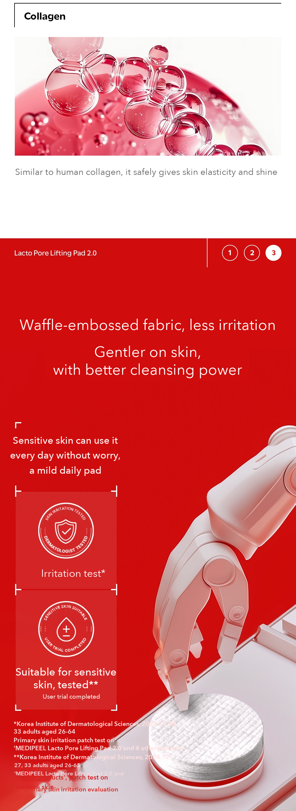 MEDIPEEL Lacto Pore Lifting Pad 2.0 (50 Pads) detail 09