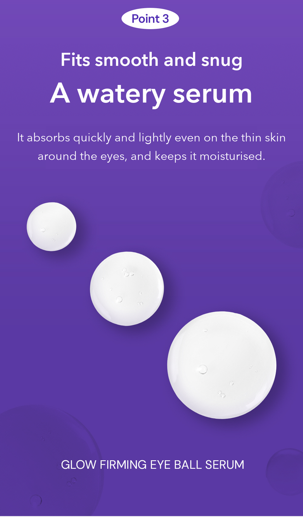 CAREZONE PLUS+ Glow Firming Eye Ball Serum detail 07
