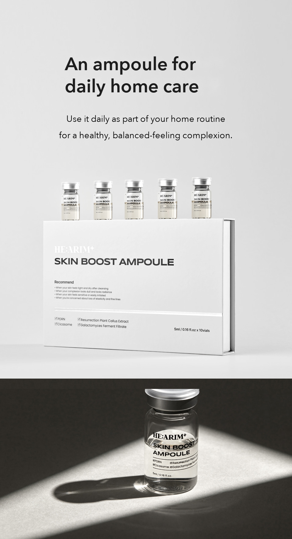 HE:ARIM Plus Skin Boost Ampoule detail 12
