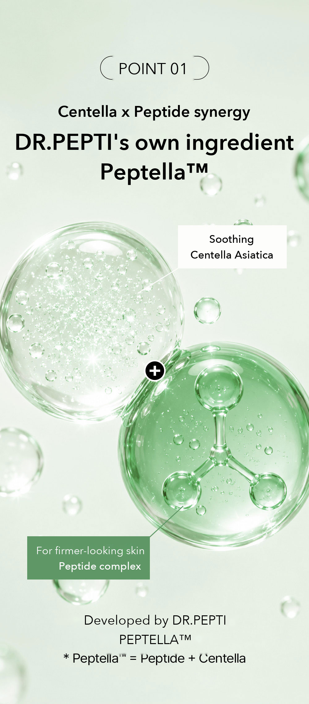 DR.PEPTI Centella Toner EX detail 3