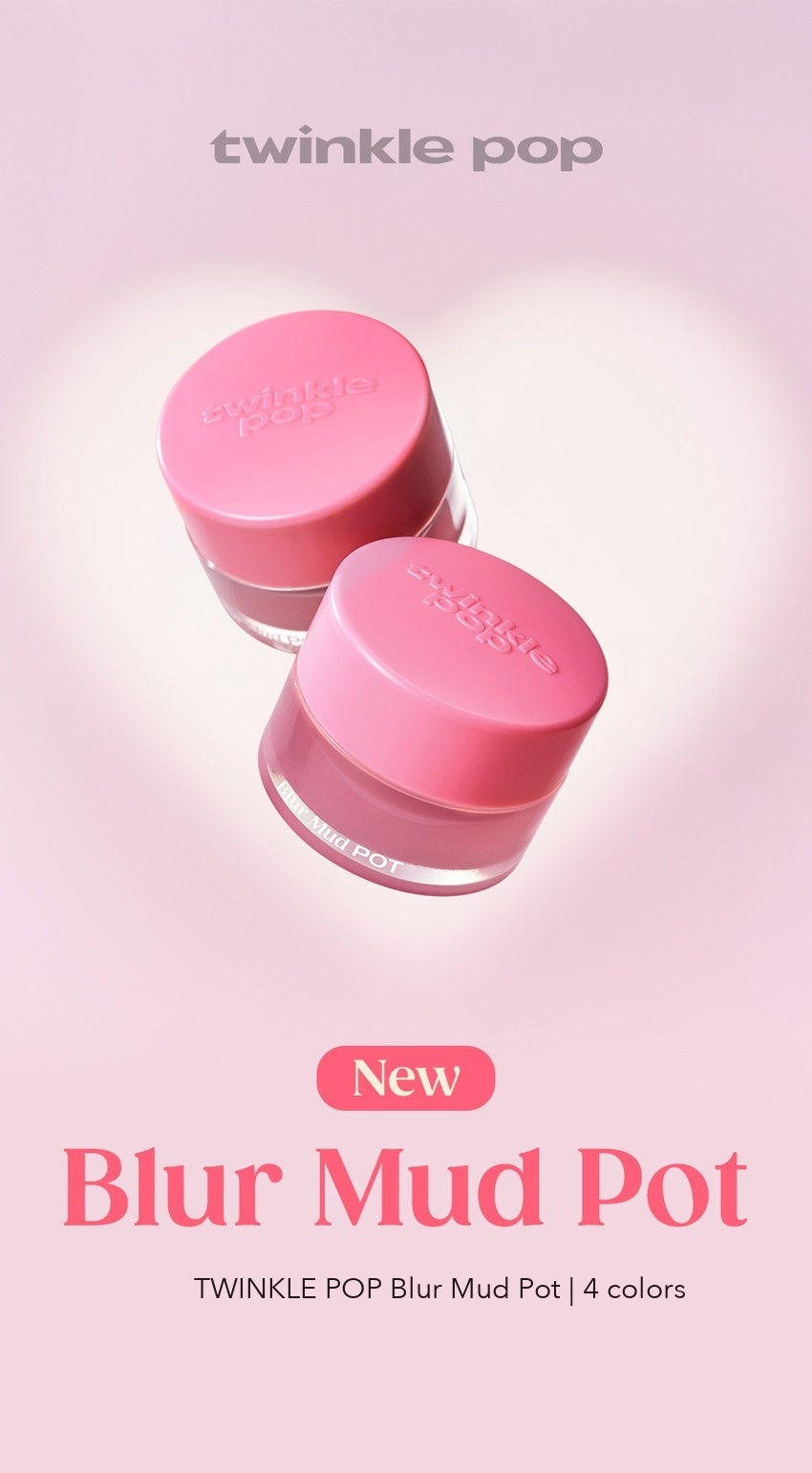 TWINKLE POP Blur Mud Pot by CLIO detail 01