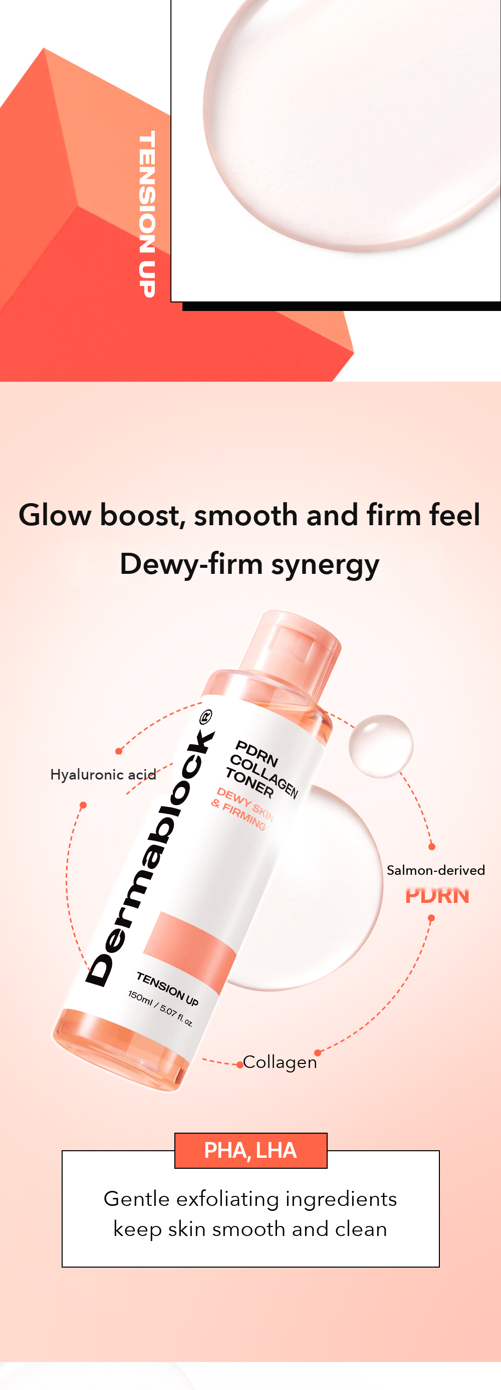 DERMABLOCK PDRN Collagen Toner 150ml detail 05