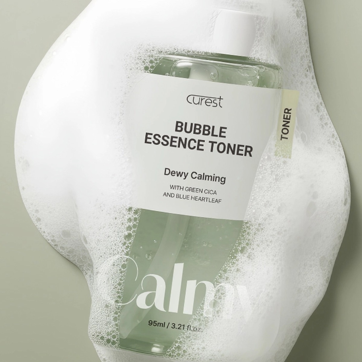 CUREST Moisture Calming Bubble Essence Toner 95ml