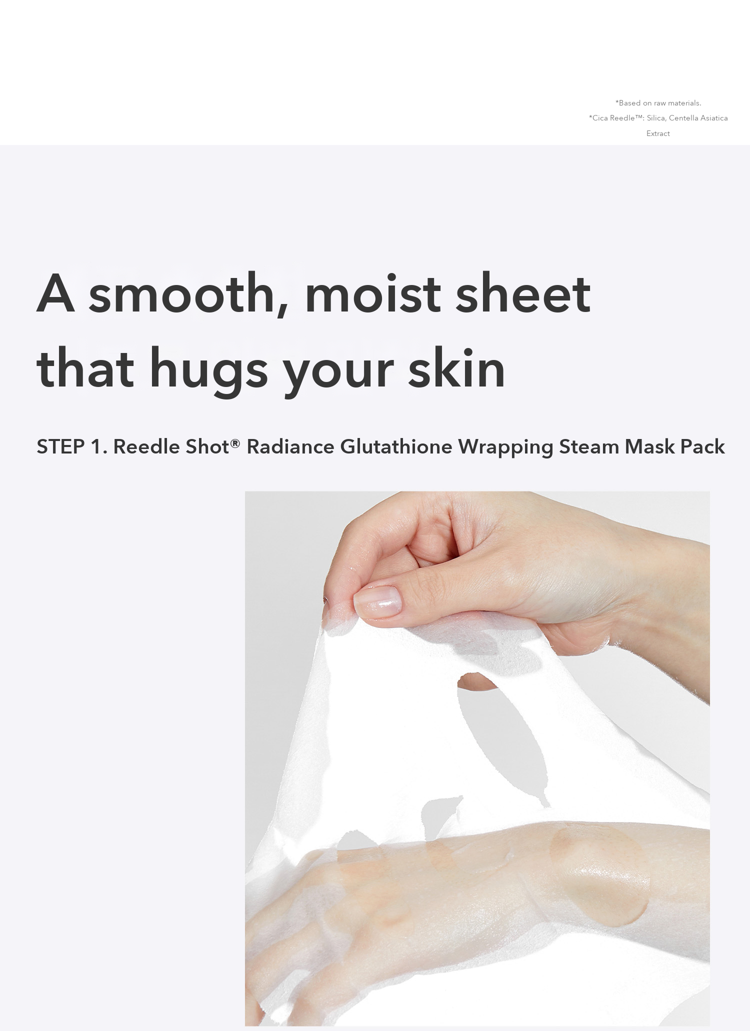 VT Reedle Shot Radiance Glutathione Wrapping Steam Mask 22g detail 12