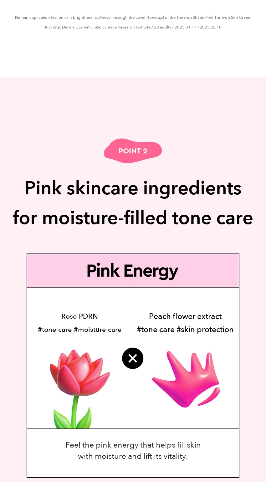 DEWYTREE Pink Tone-up Sun detail 5