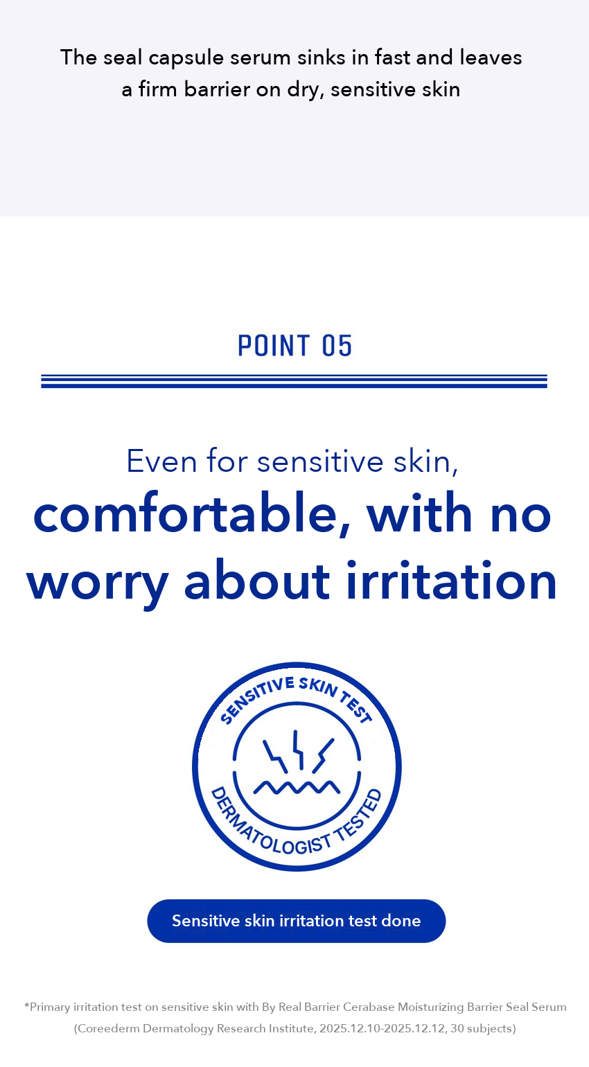 By Real Barrier Cerabase Moisturizing Barrier Seal Serum 30ml detail 08