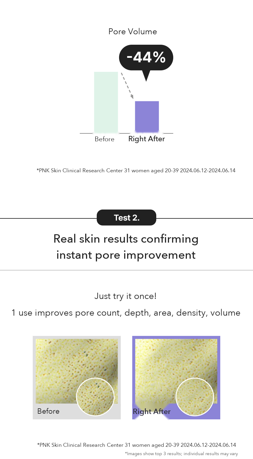 MIMO by MAMONDE Peony-Tinol Pore Pad detail 05