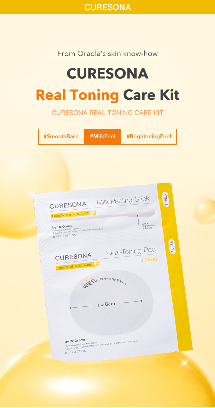 Dr.Oracle Curesona Real Toning Care Kit detail 01