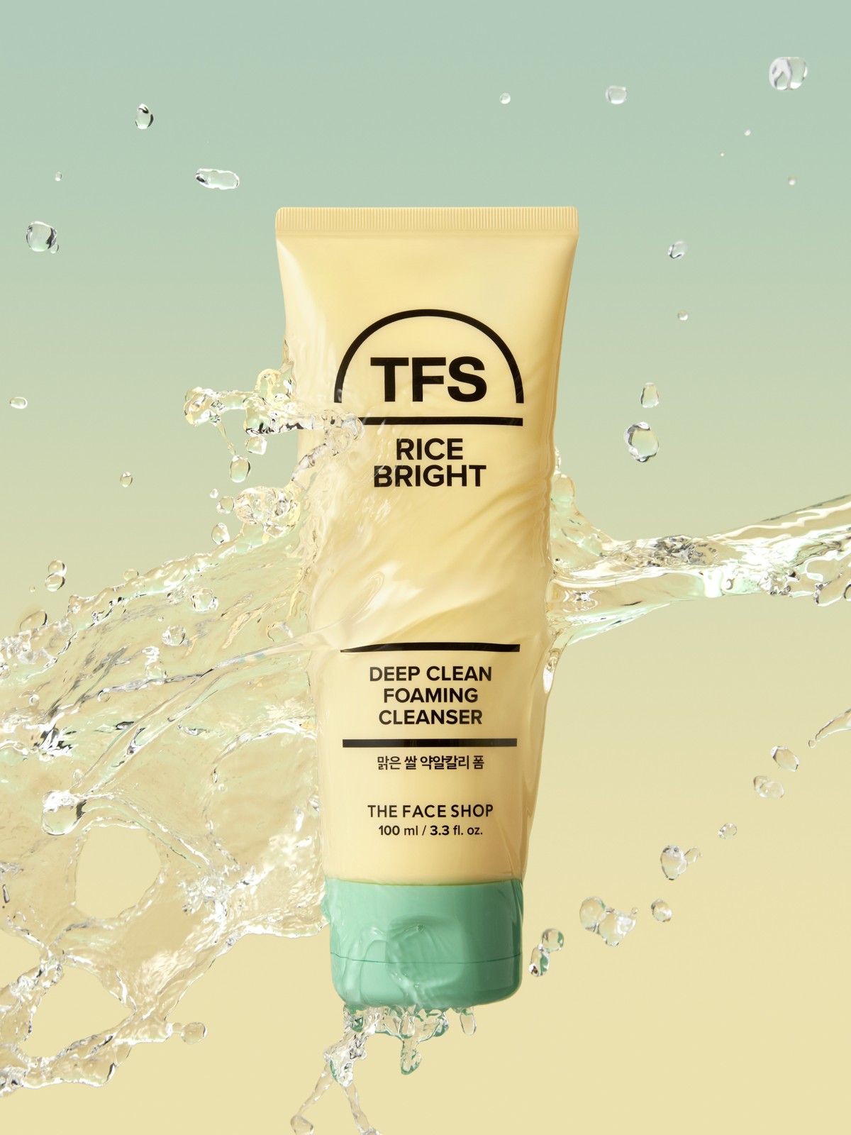 THE FACE SHOP Rice Water Mildly Alkaline Foam 100ml