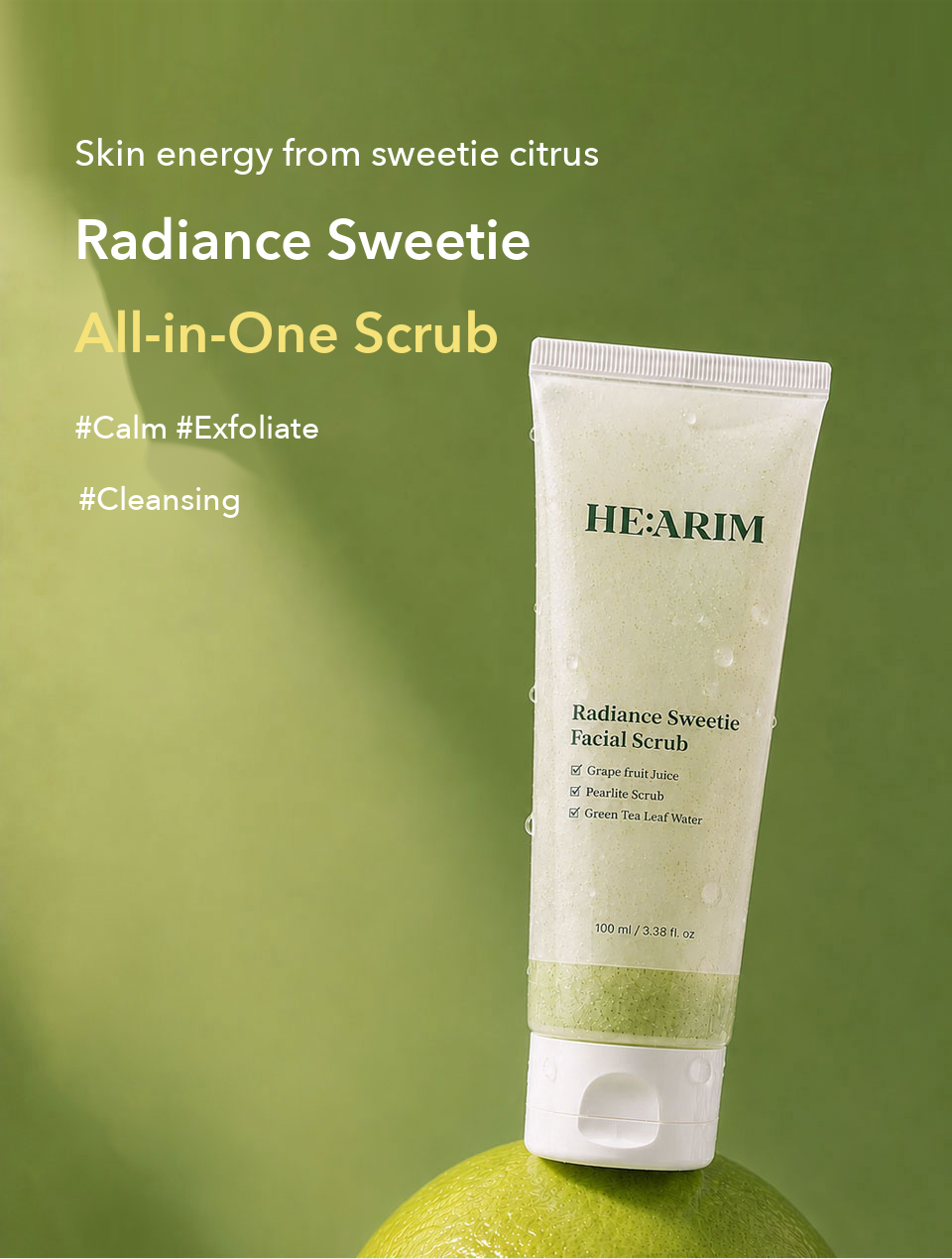 HE:ARIM Radiance Sweetie Facial Scrub detail 3