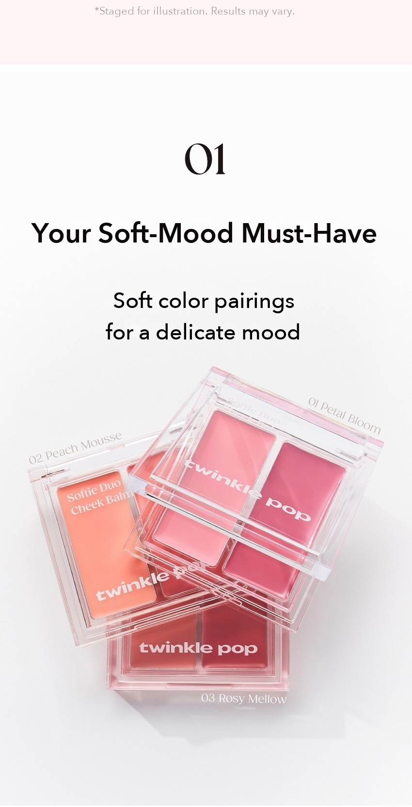 TWINKLE POP Softie Duo Cheek Balm by CLIO detail 05