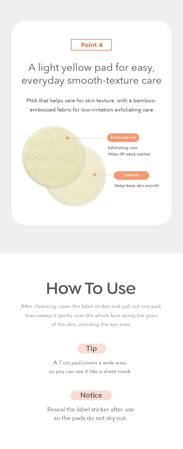 A'PIEU The Pure Vitamin Brightening Pad detail 4
